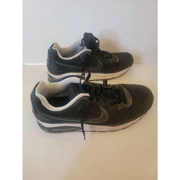 Nike Air Max Men's Black Skyline Lace-Up Athletic Running Shoes Size 9.5 - Picture 5 of 6
